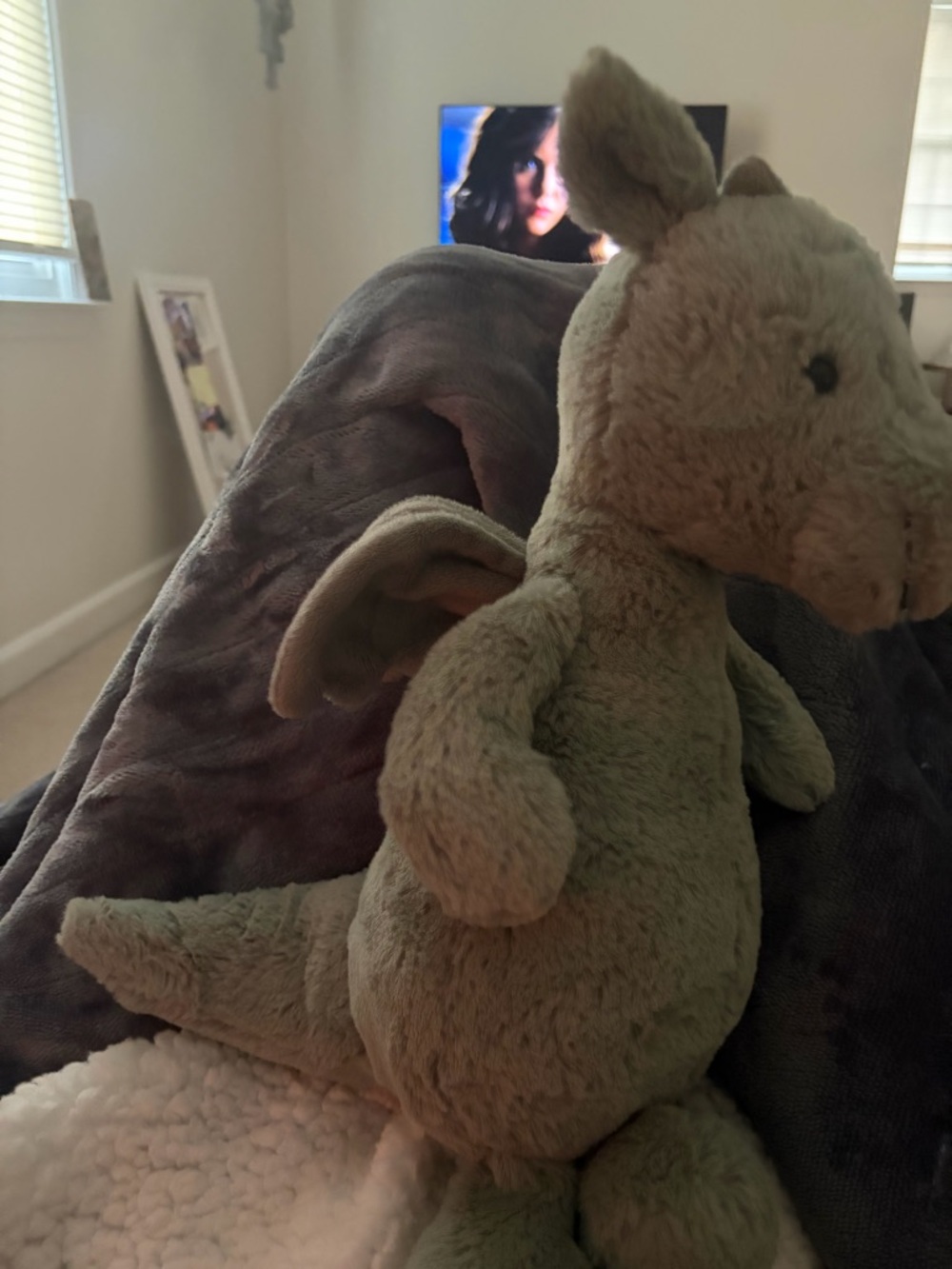 Jellycat Bashful Dragon Stuffed Animal, Medium 12 inches